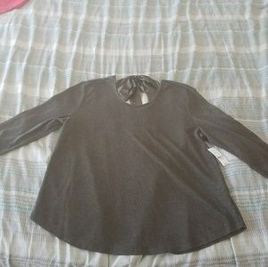 New York & Company Olive Green Sweater